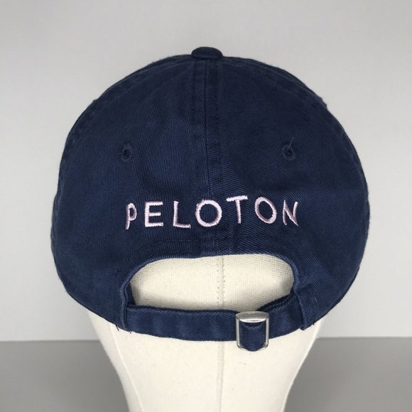 Peloton Blue Distressed Logo Adjustable Hat - Picture 4 of 8